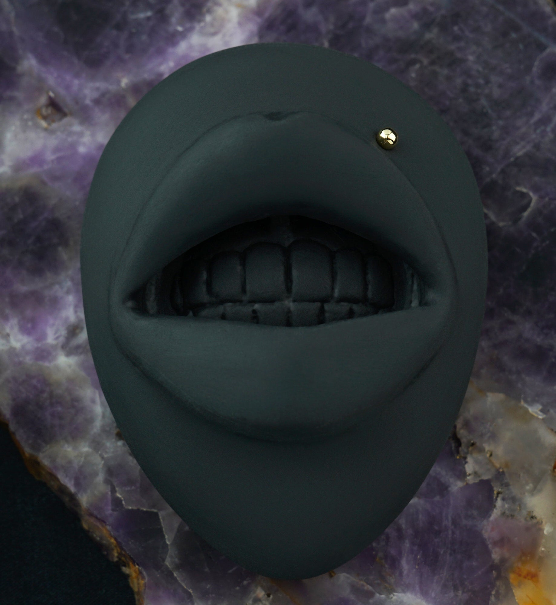 14kt Gold Flat Back Labret Post