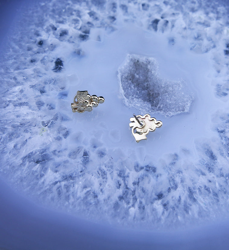 14kt Gold Grape Cluster Threadless Top