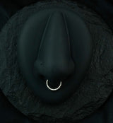 14kt White Gold Twine Hinged Segment Ring