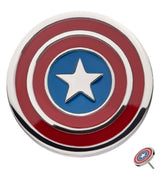 Captain America Shield Titanium Threadless Top