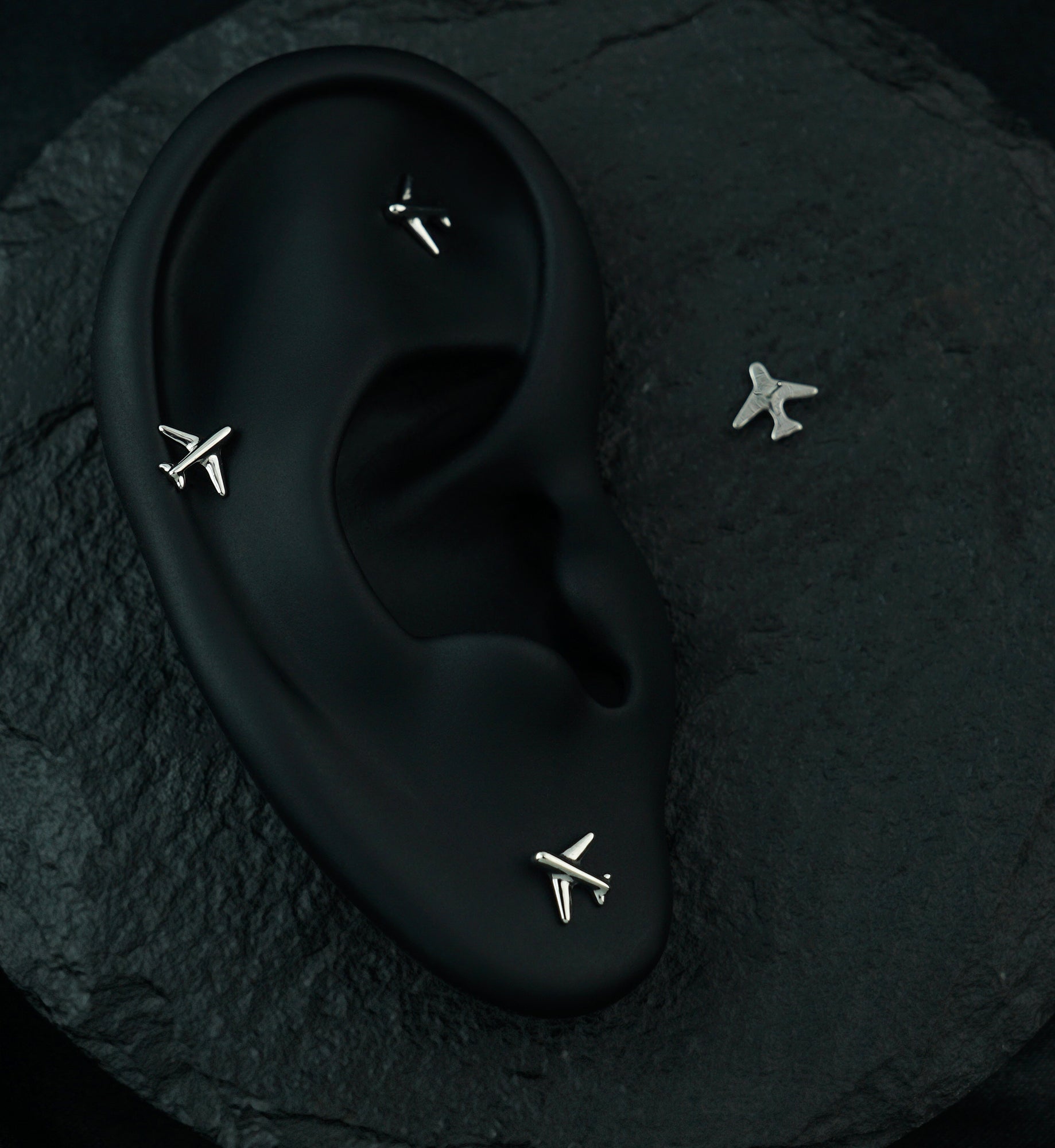 Airplane Threadless Titanium Top