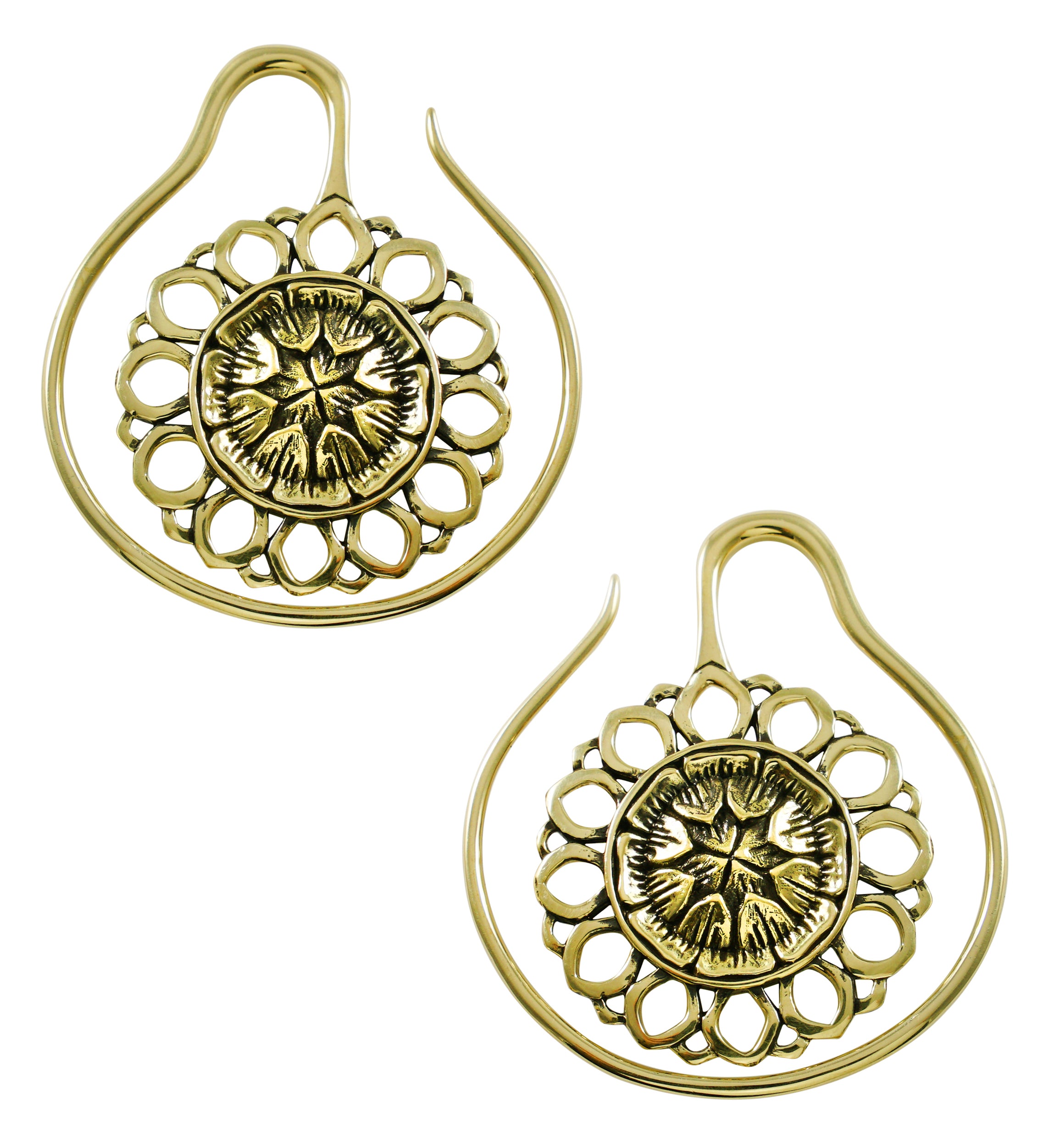 Amaryllis Brass Ear Weights