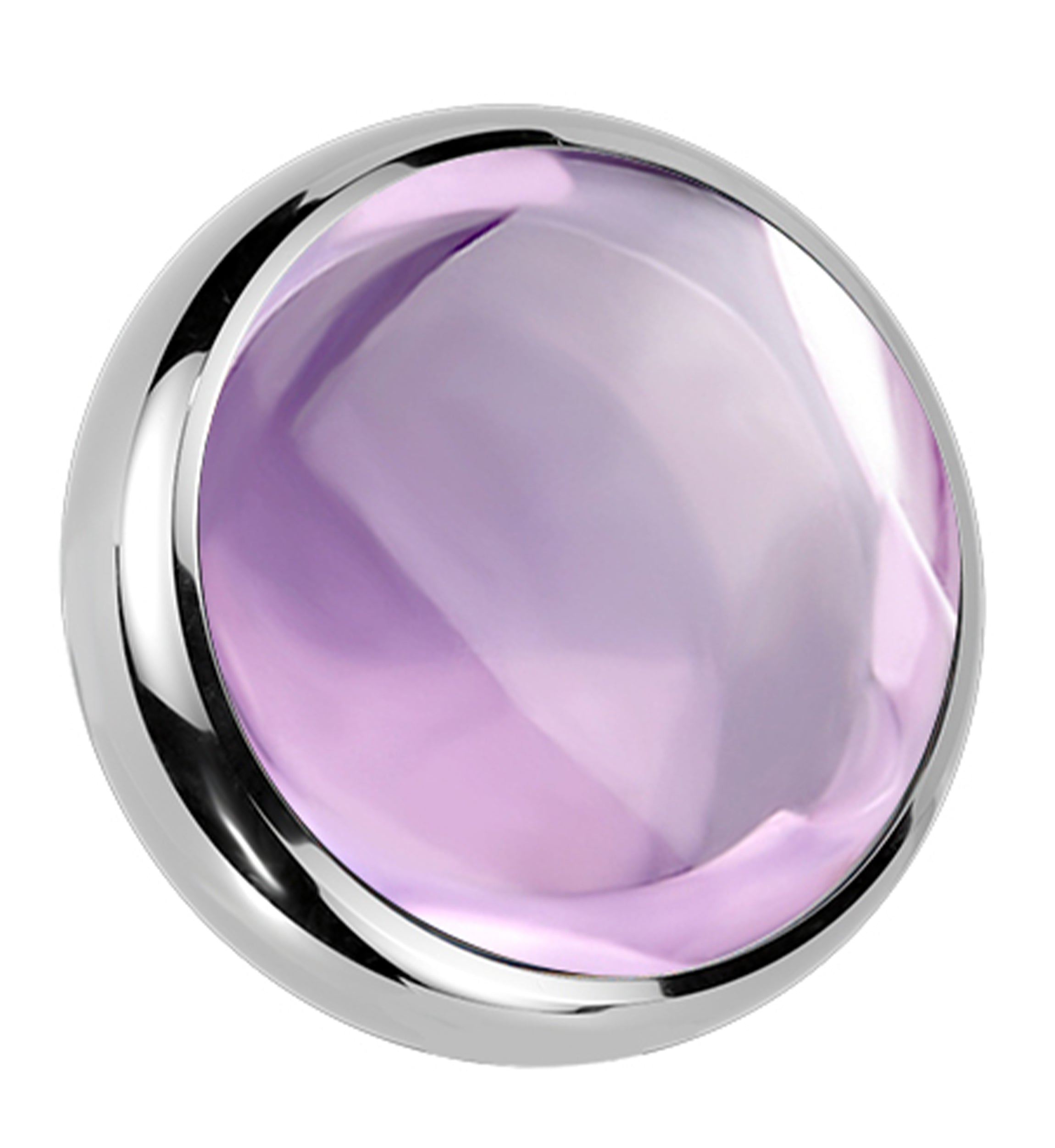 Amethyst Stone Titanium End