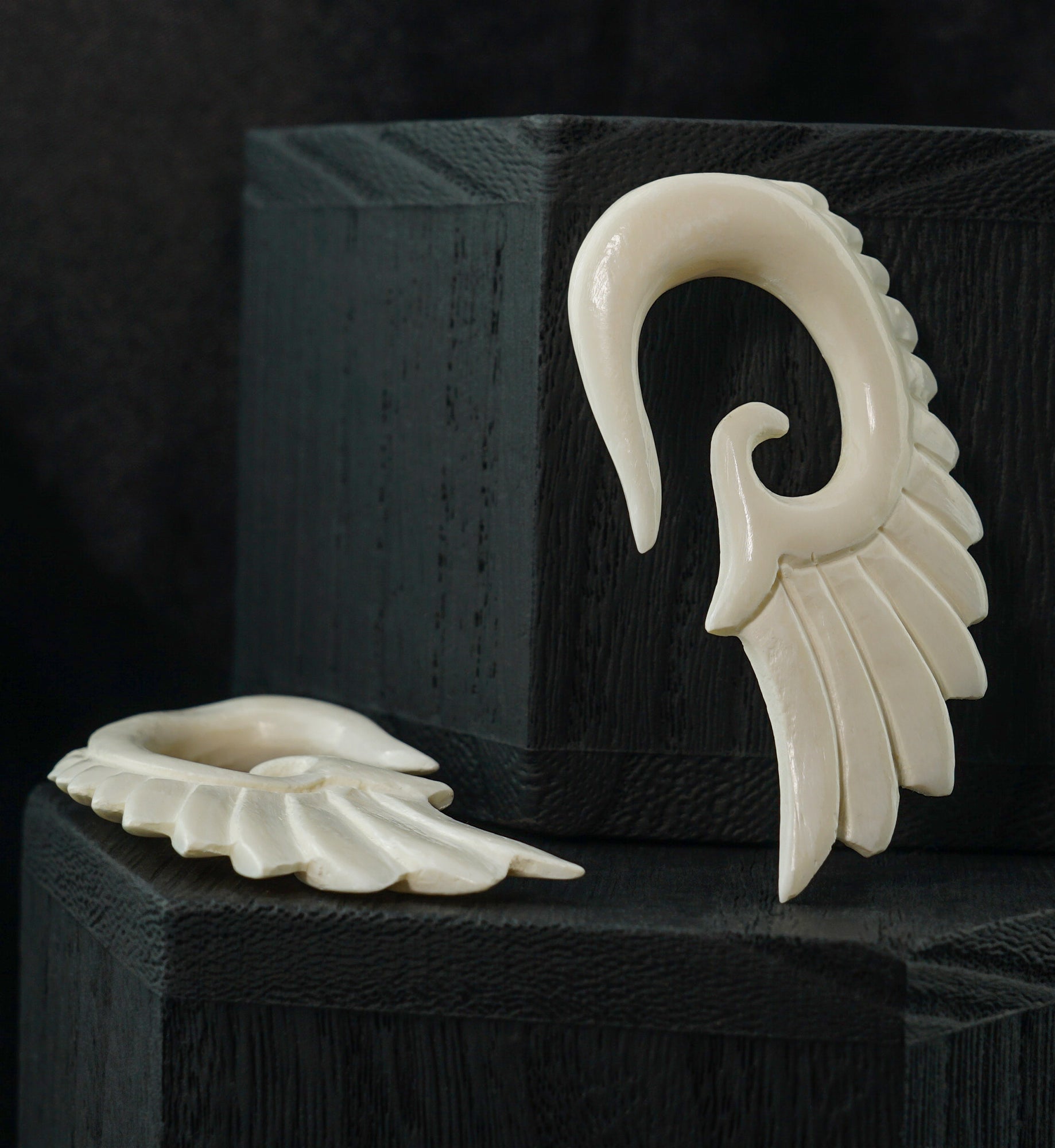 Angel Wing Bone Hangers