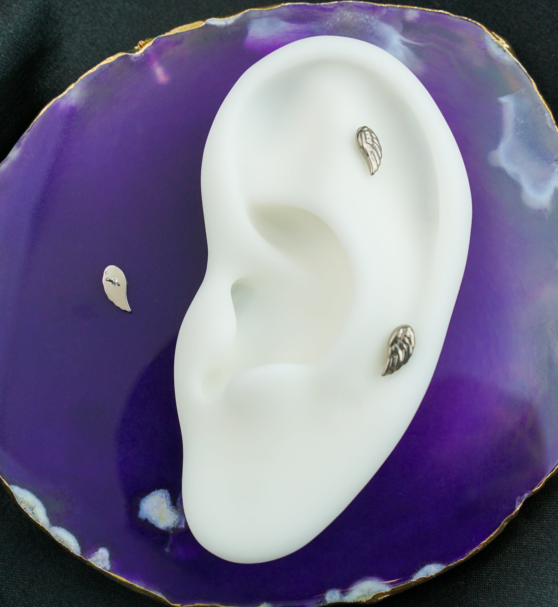 Angel Wing Titanium Threadless Top