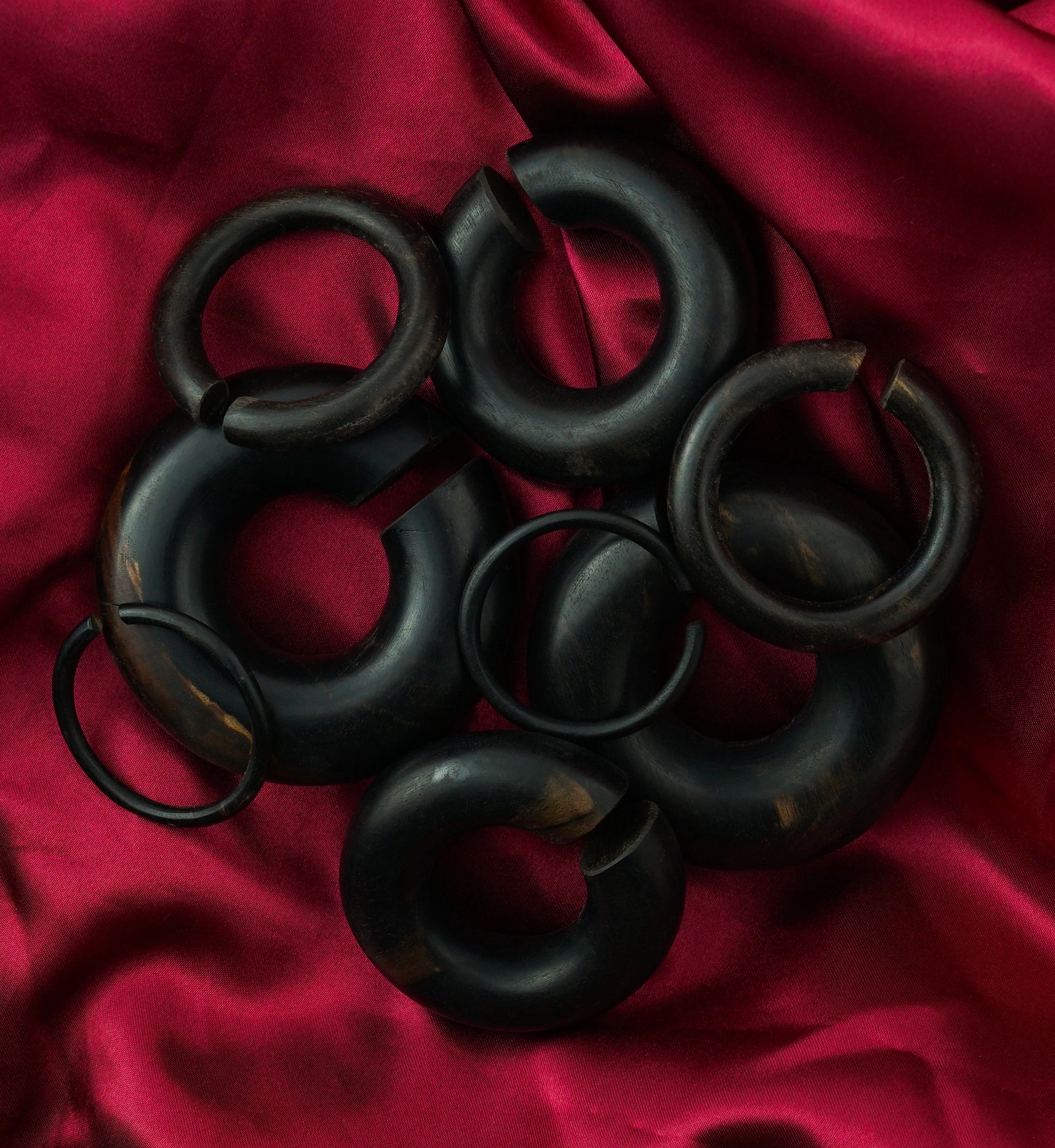 Areng Wooden Hoop Plugs