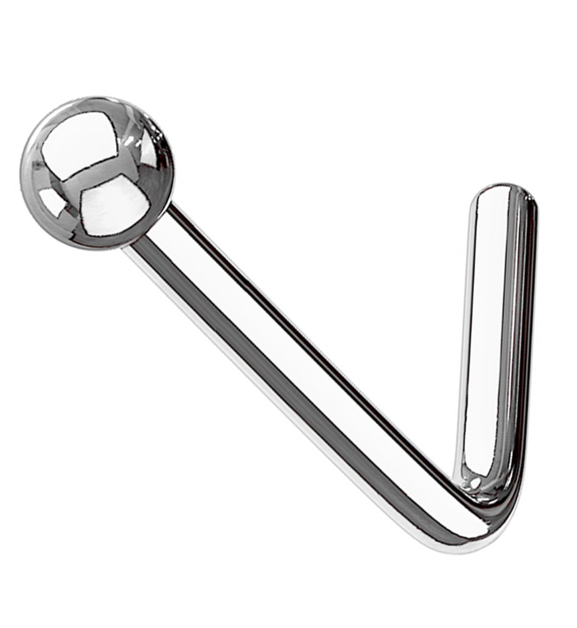 Ball Top L Bend Nose Ring