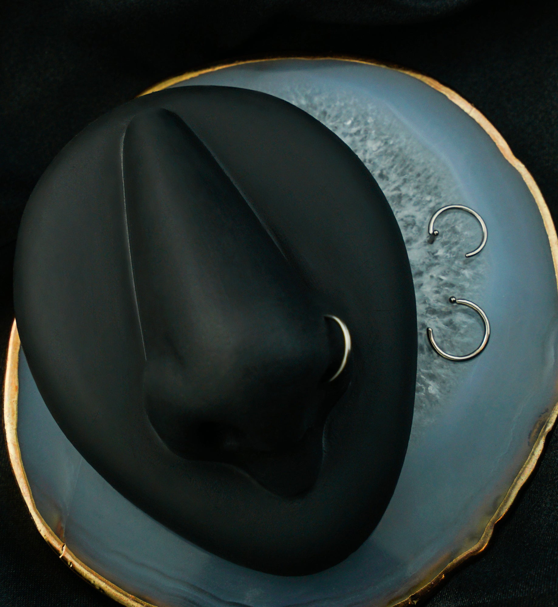 Bar Titanium Nose Hoop Ring