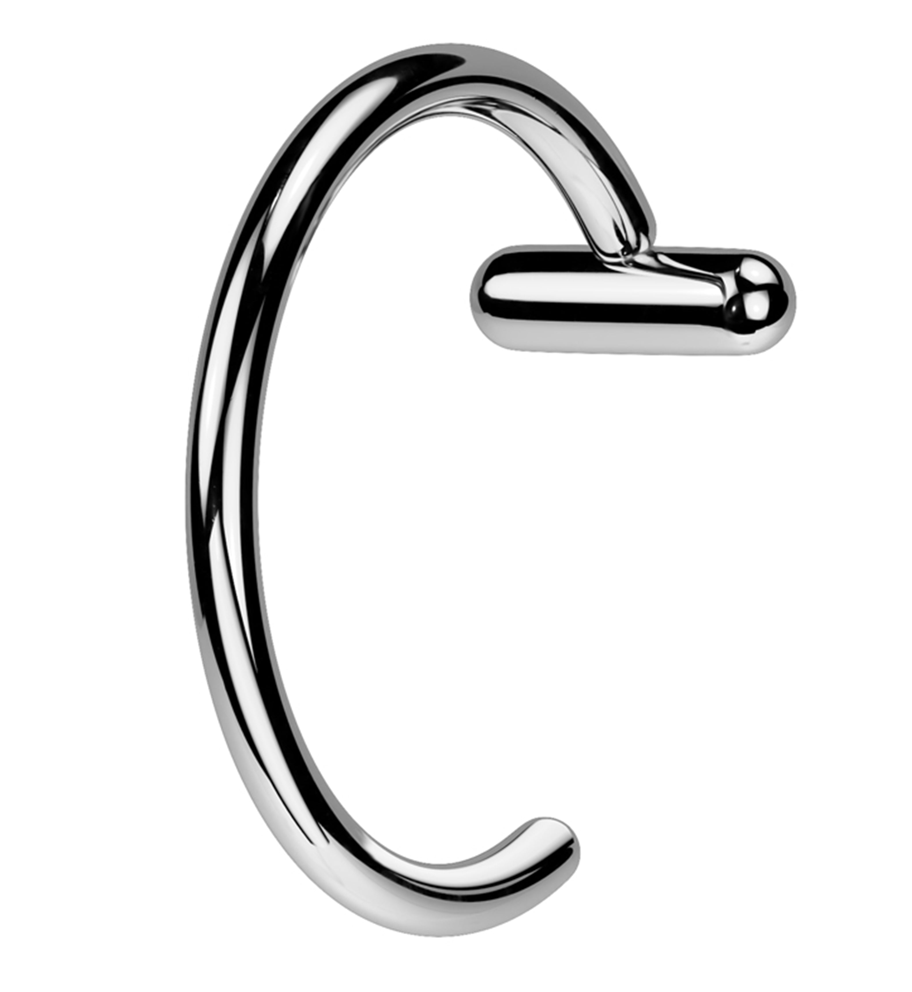Bar Titanium Nose Hoop Ring
