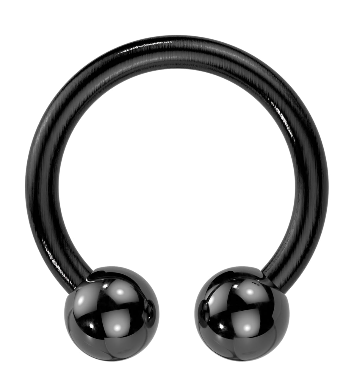 Black Bioflex Circular Barbell