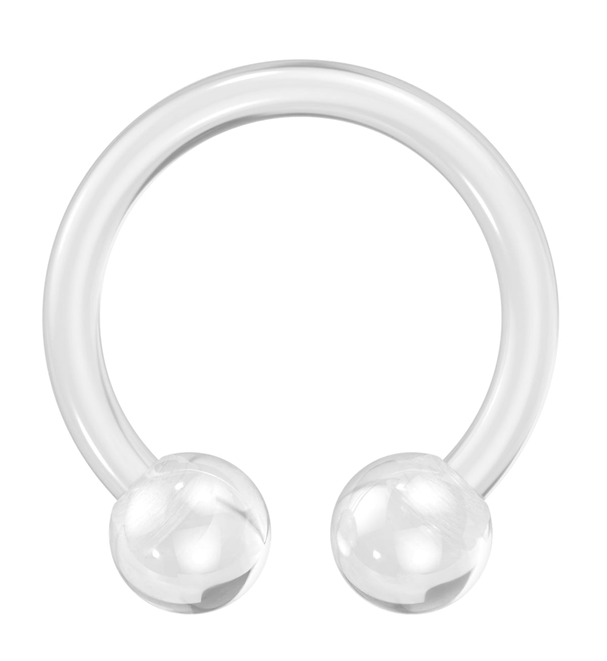 Clear Bioflex Circular Barbell