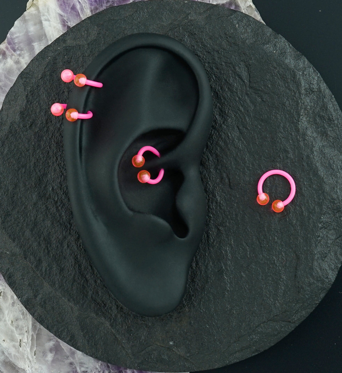 Pink Bioflex Circular Barbell
