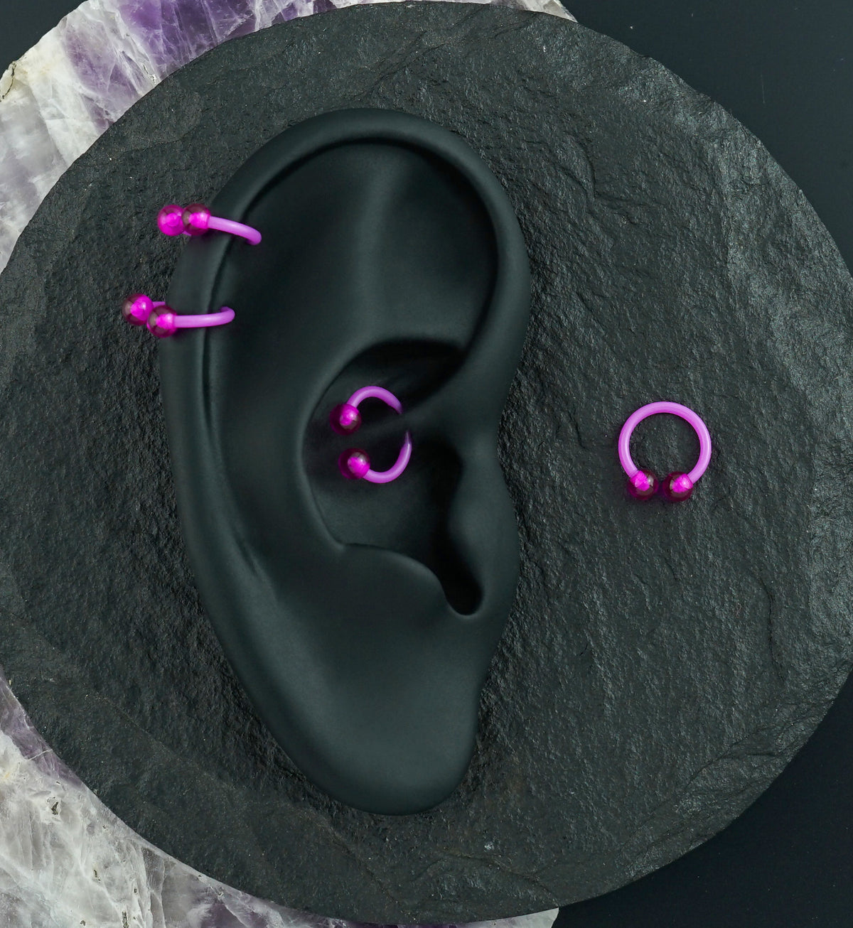 Purple Bioflex Circular Barbell