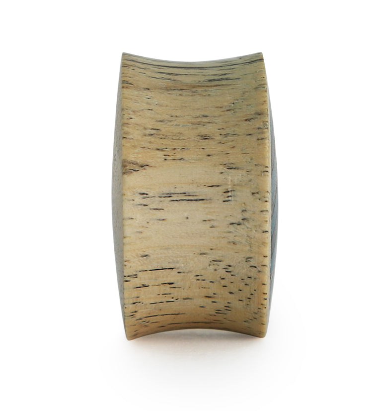 Black & Blue Wood Skateboard Plugs