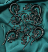 Black Horn Ornamental Hangers