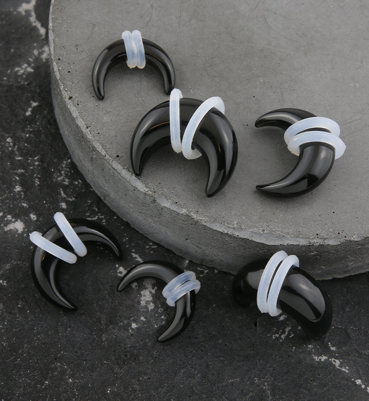 Black Obsidian Septum Pincher