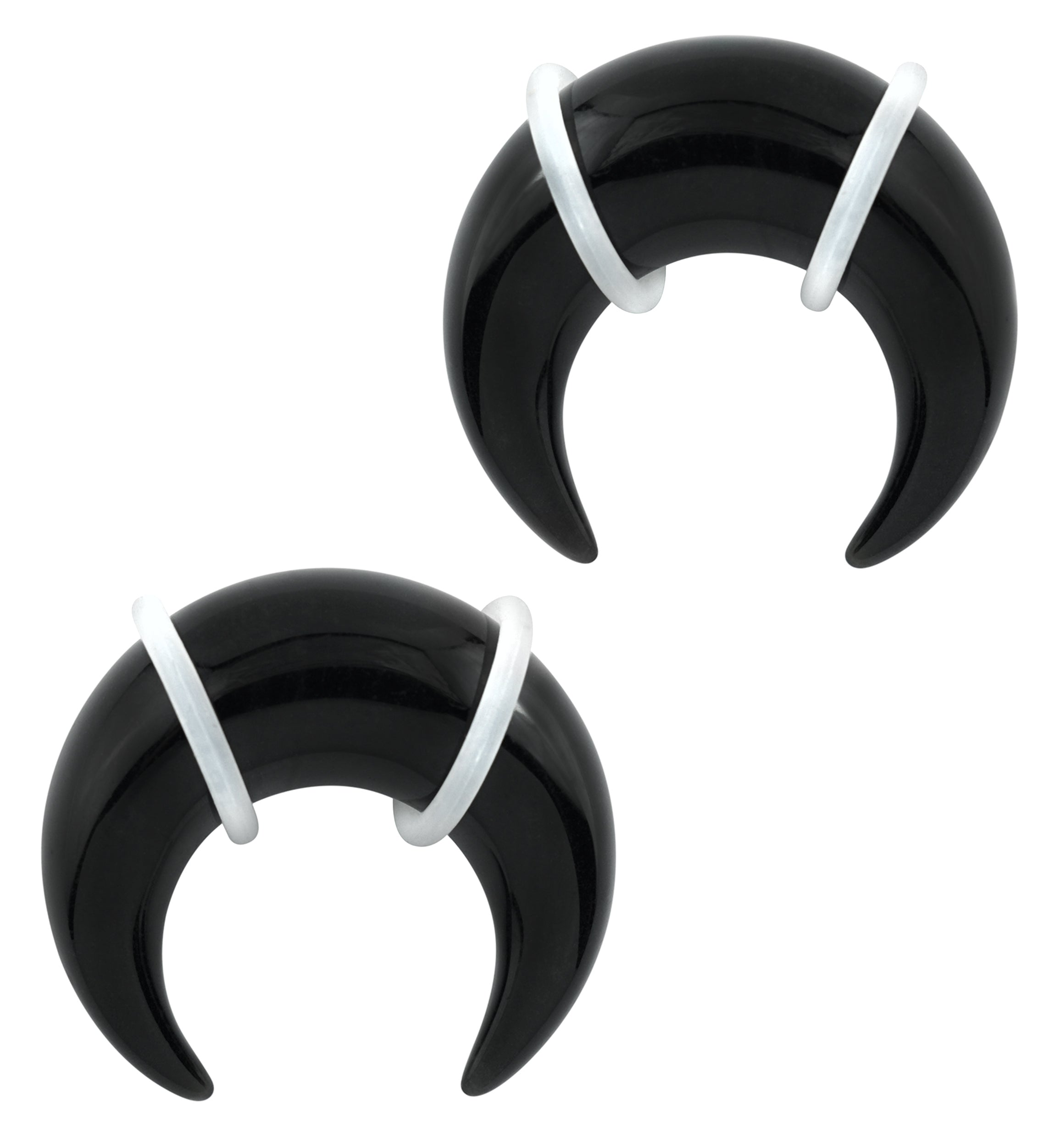 Black Obsidian Stone Pinchers