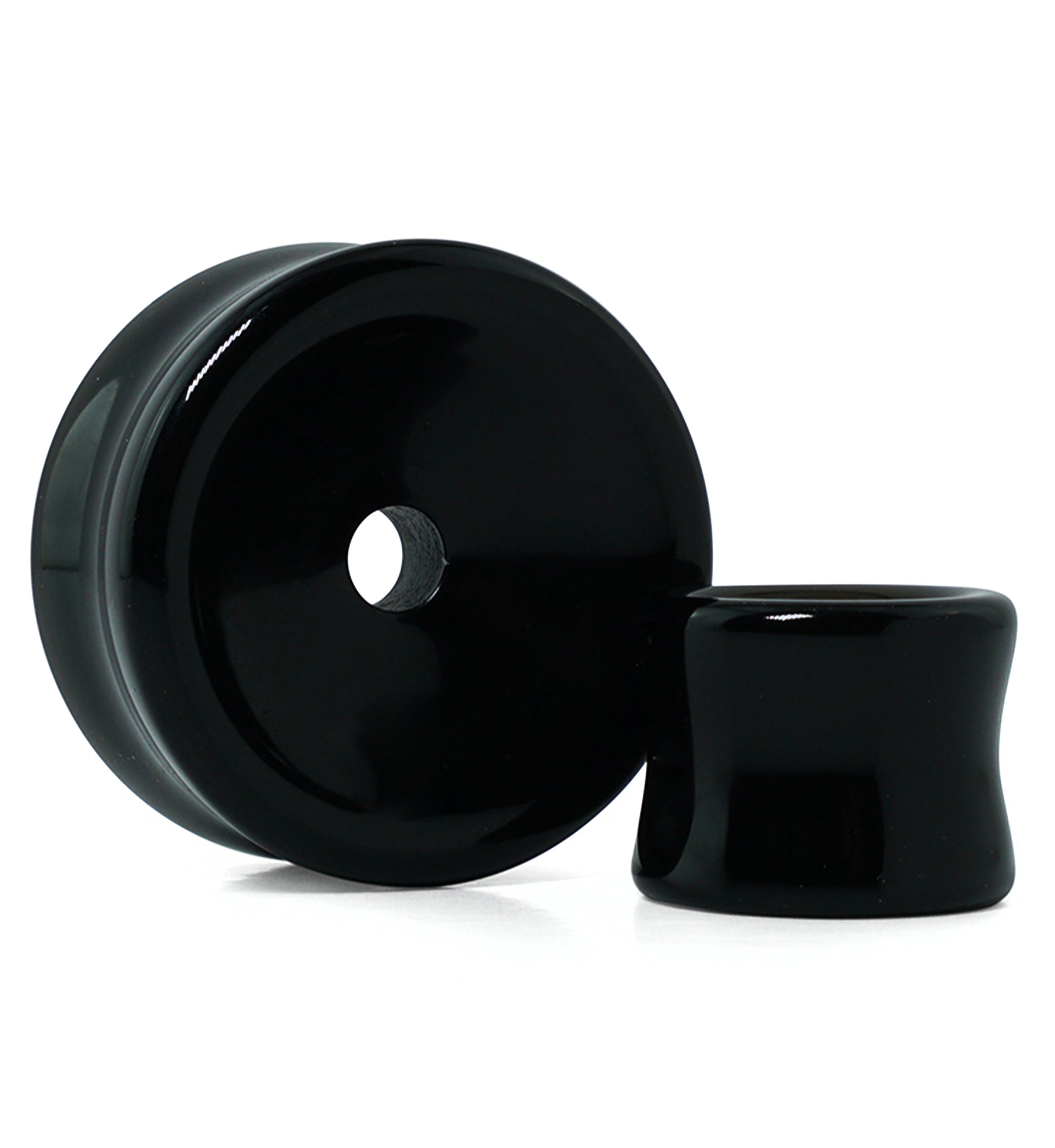 Black Obsidian Thick Wall Tunnels