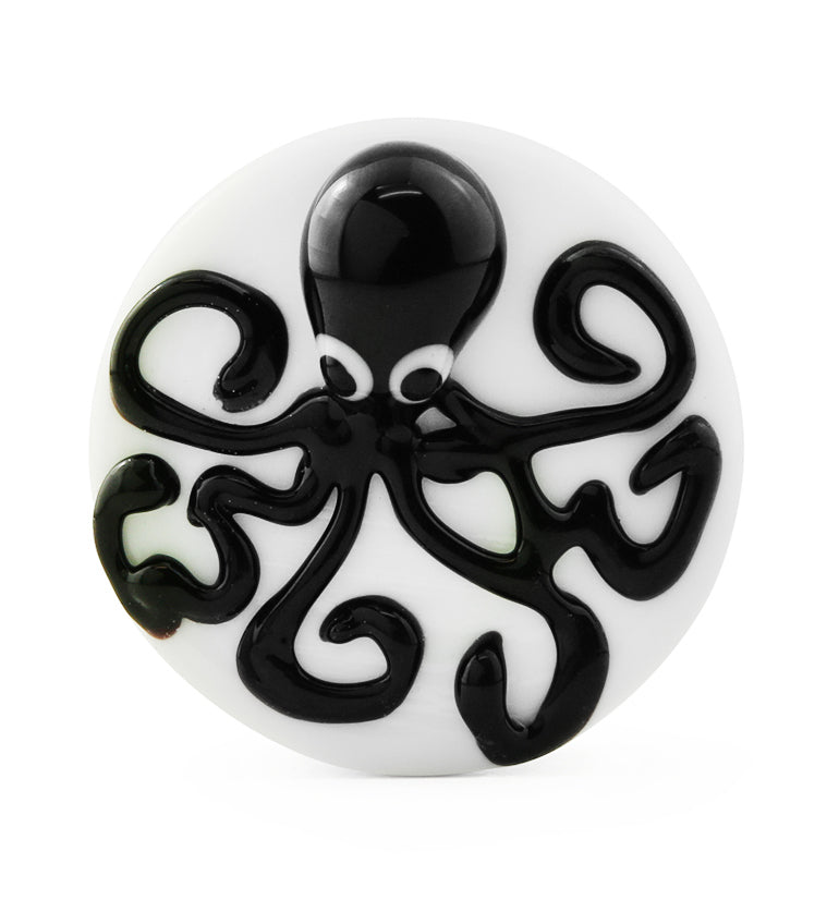 Black Octopus Glass Plugs