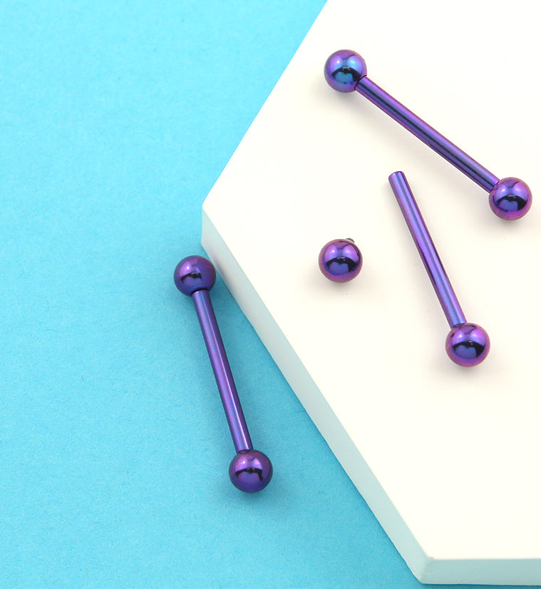 barbell object　bo ls top　purple IFAST 4Ft Chrome barbell Rated 400lbs