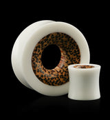 Concave Bone Tunnel Plugs With Coconut Inlay