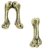 Bone Joint Brass Ear Weights