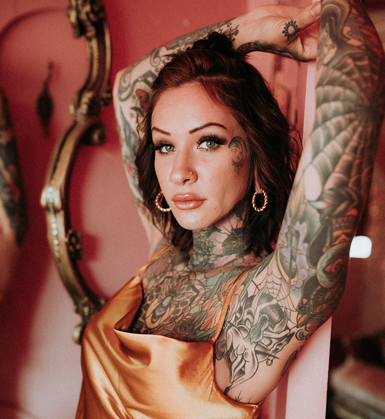 Brass Curb Chain Hoop Hinged Ear Weights