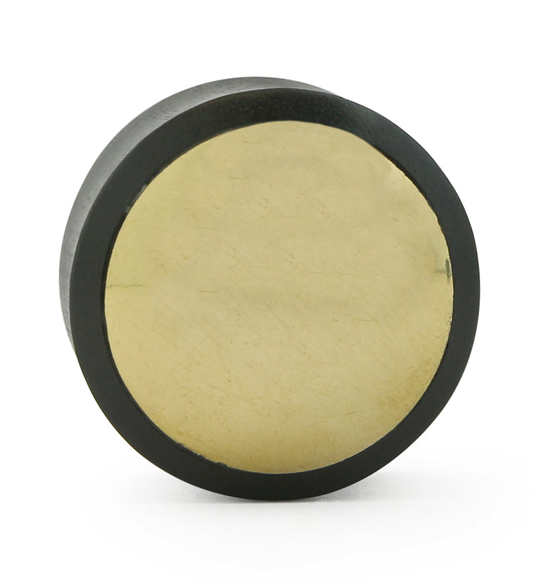 Brass Inset Wooden Plugs