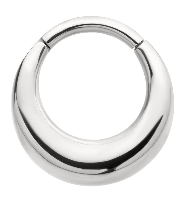 Broad Stainless Steel Hinged Segment Ring