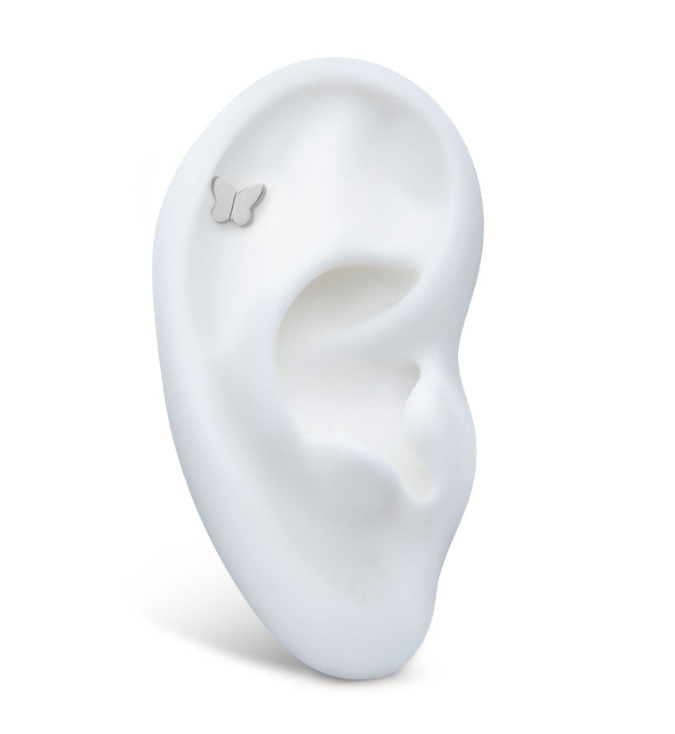 Butterfly Wings Titanium Threadless Top