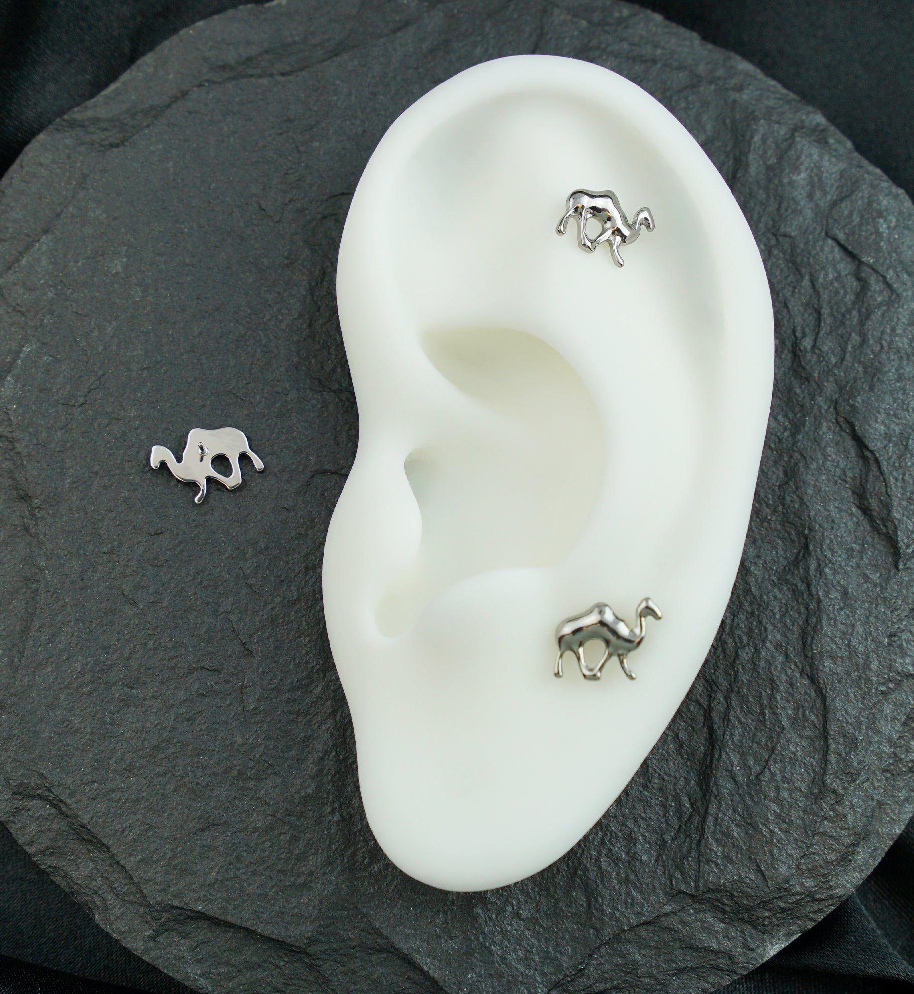 Camel Titanium Threadless Top