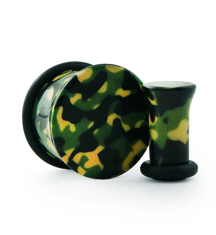 Camouflage Plugs - Single Flare