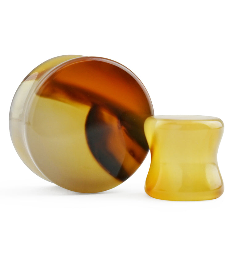 Carnelian Agate Stone Plugs