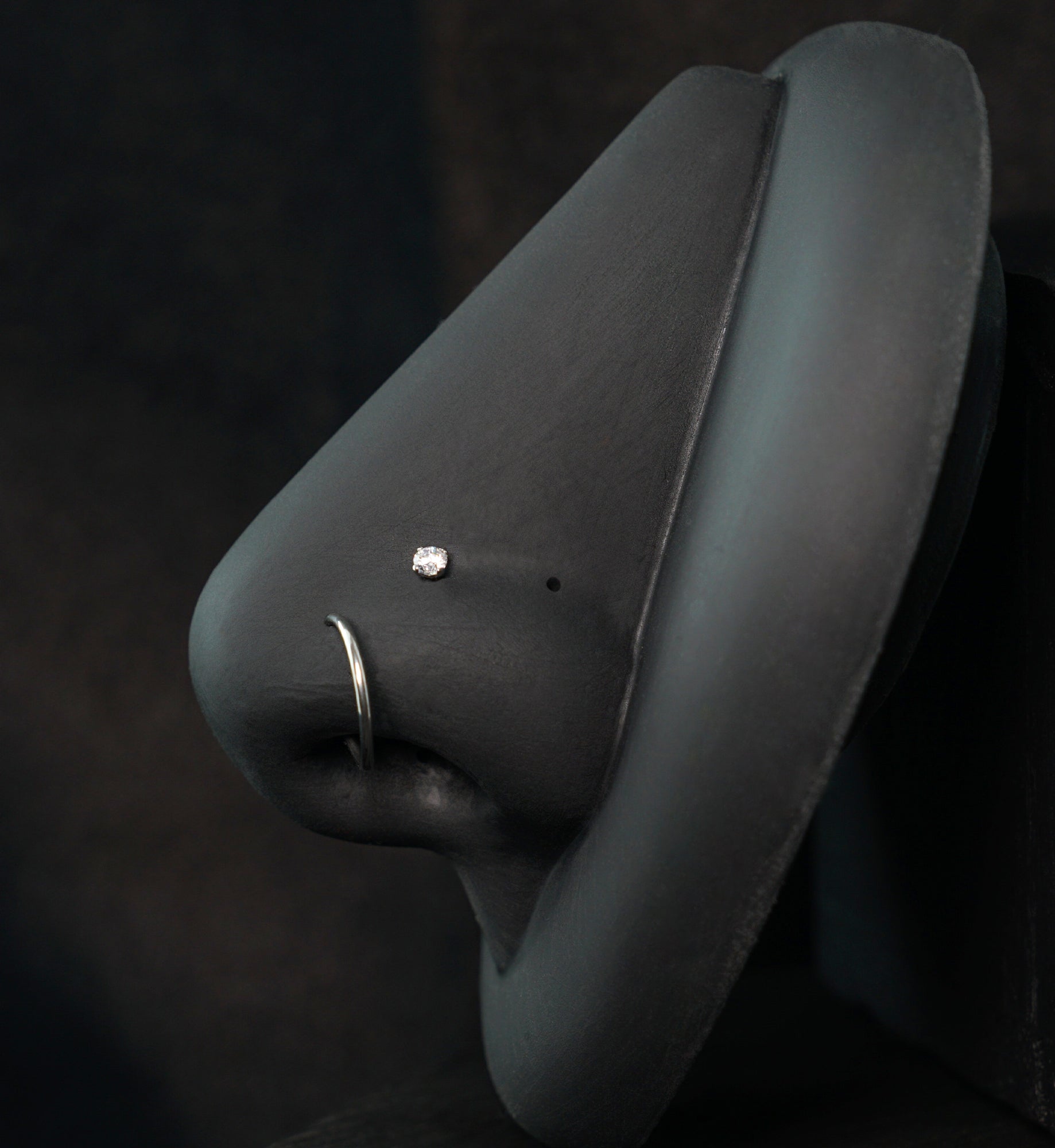 Celestial Clear CZ Stainless Steel L Bend/Stud/Hoop Variety Pack (6 Pack)