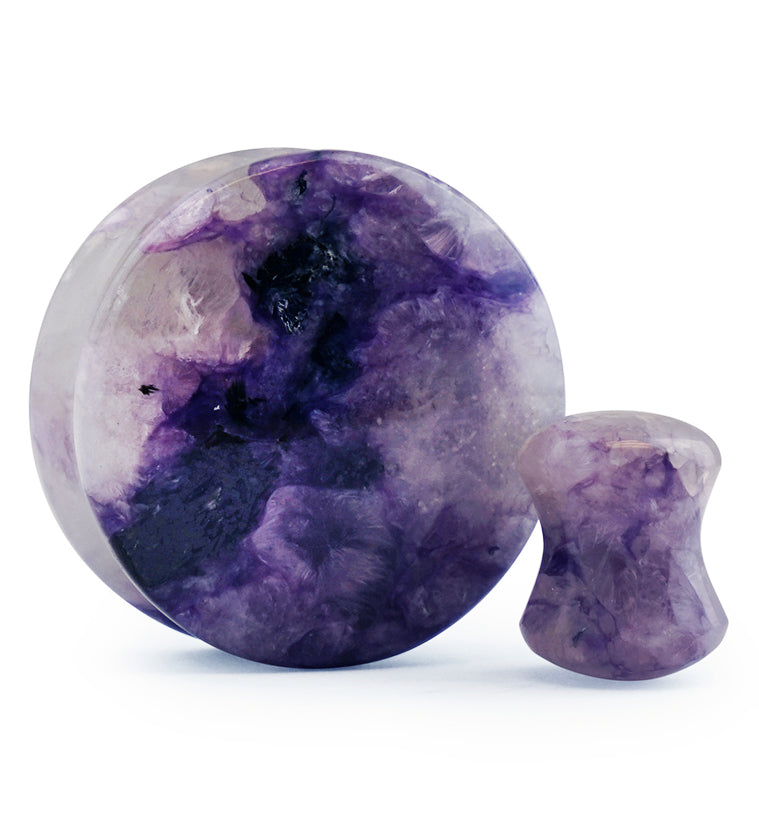 Charoite Stone Plugs