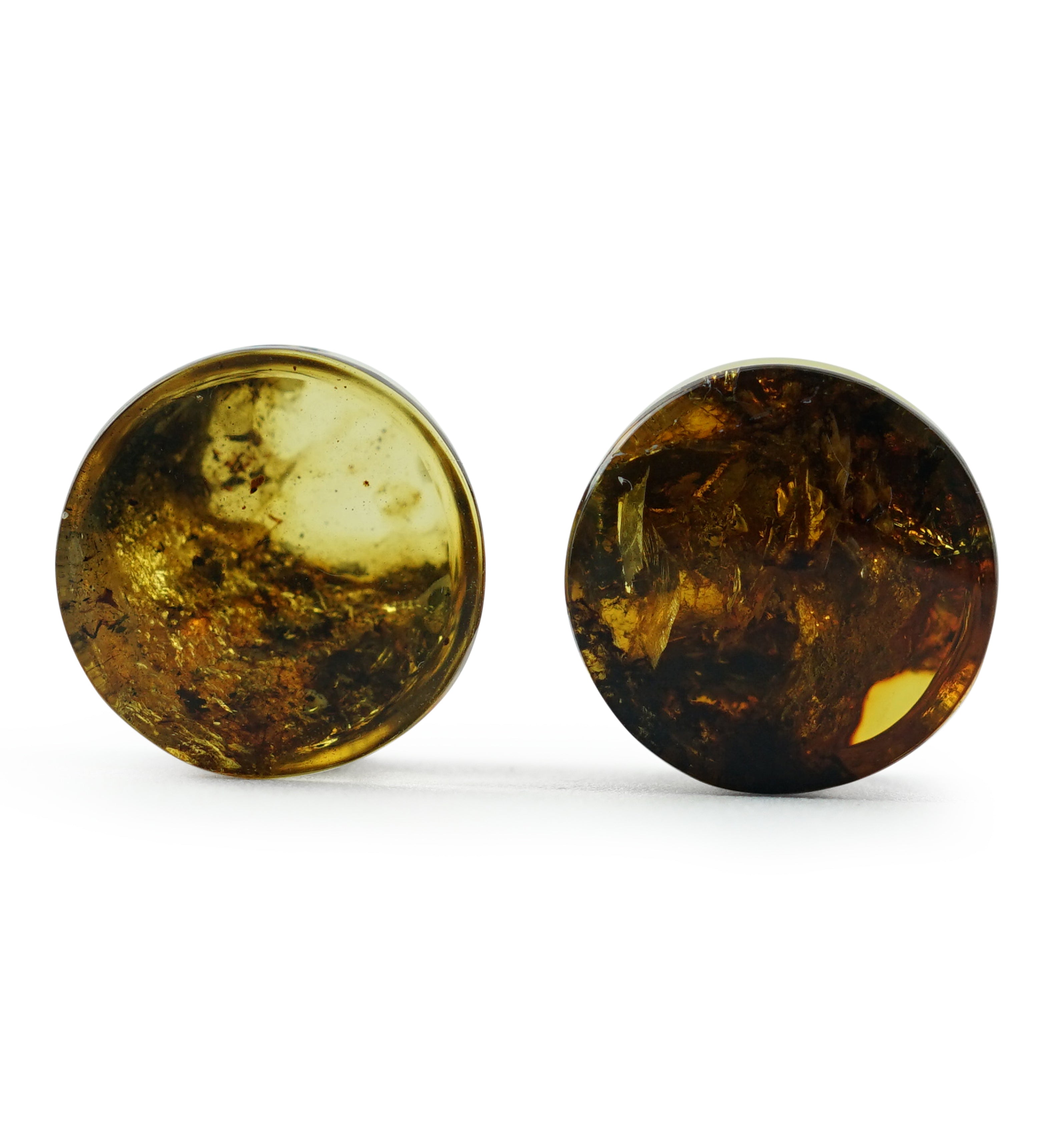 Chiapas Amber Plugs 00G (10mm) - Version 7