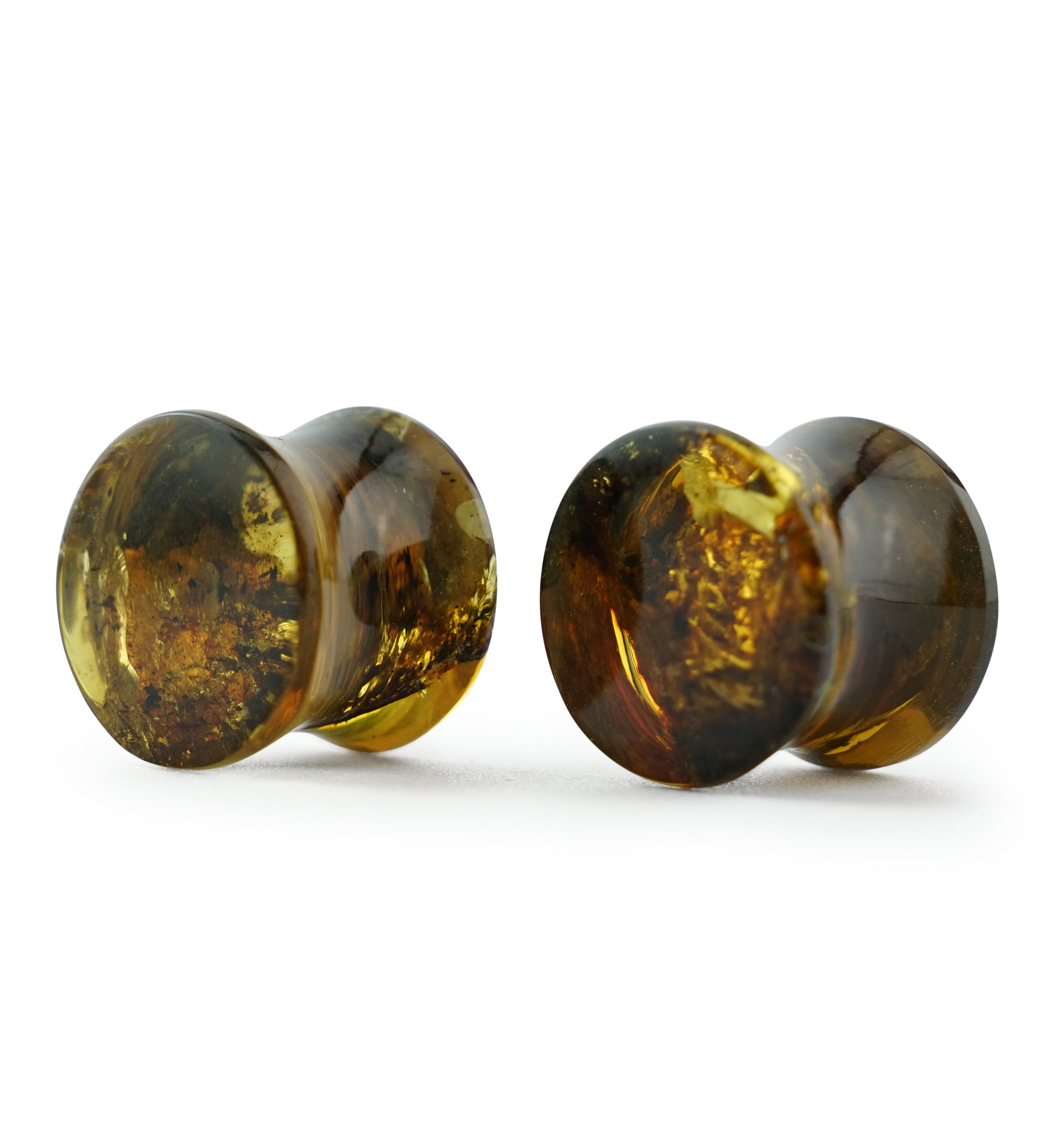 Chiapas Amber Plugs 00G (10mm) - Version 7