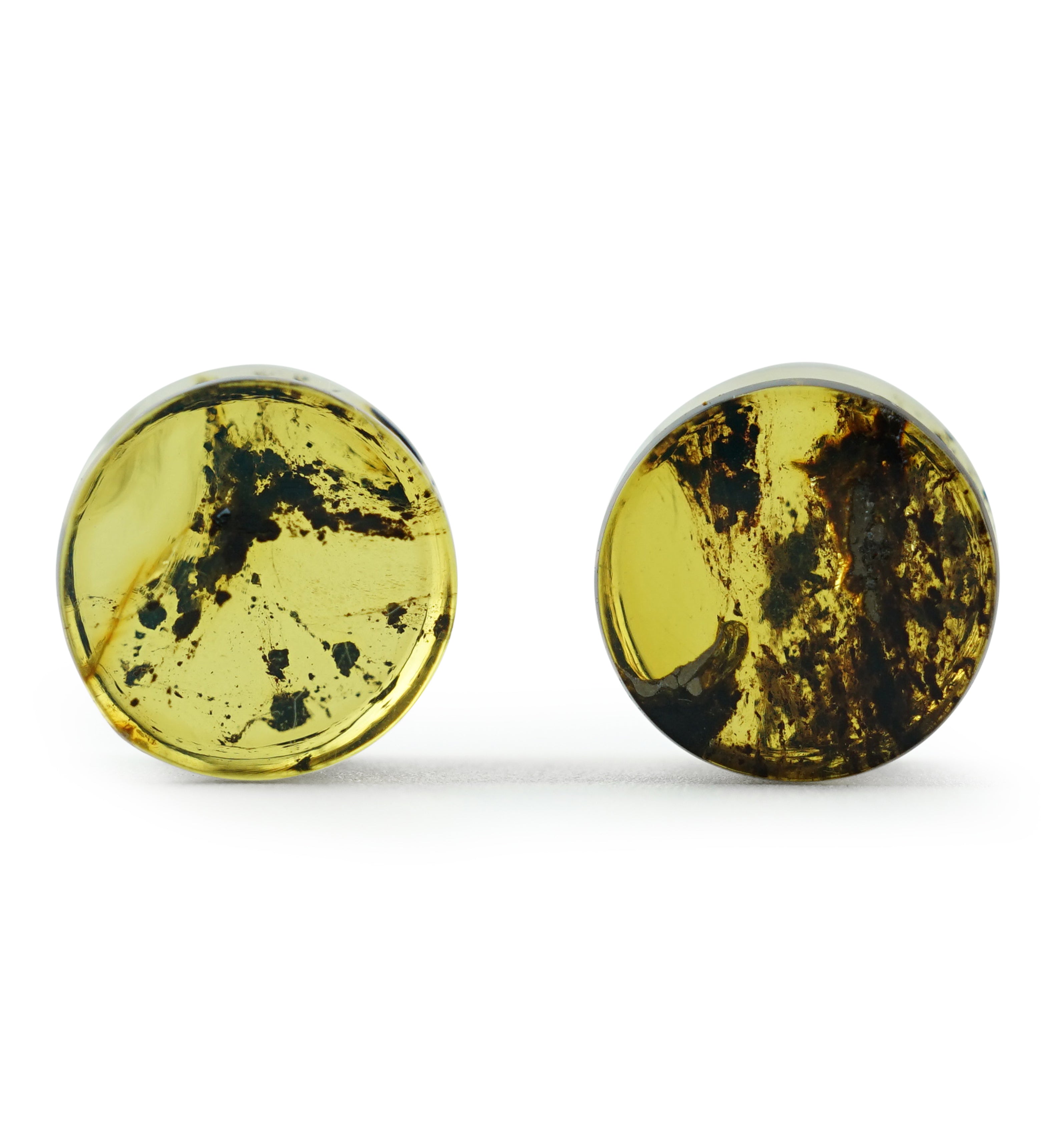 Chiapas Amber Plugs 00G (10mm) - Version 8