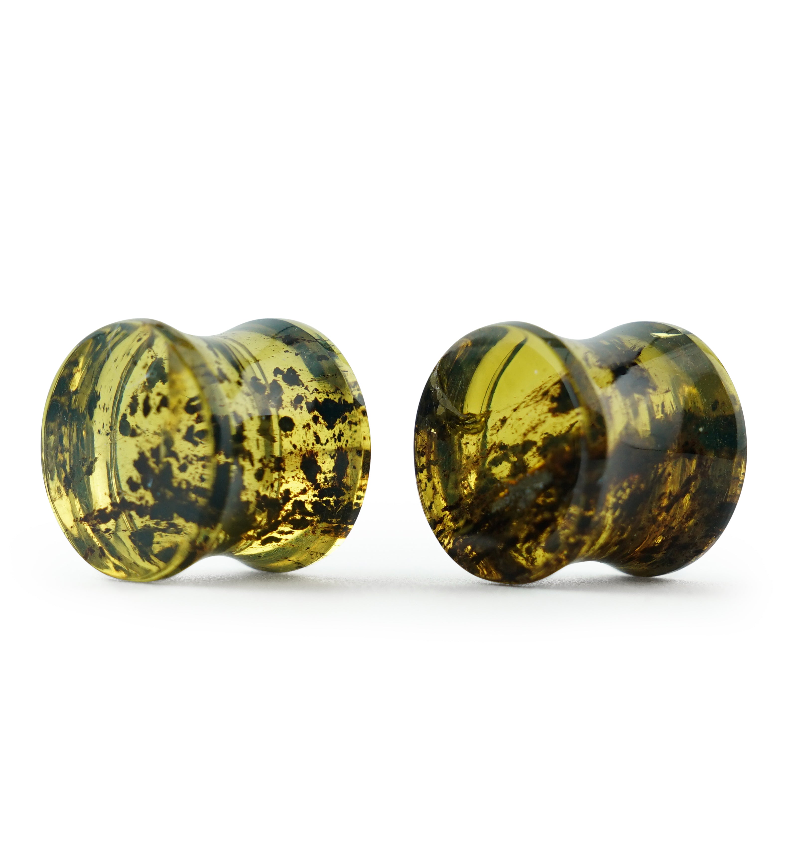 Chiapas Amber Plugs 00G (10mm) - Version 8