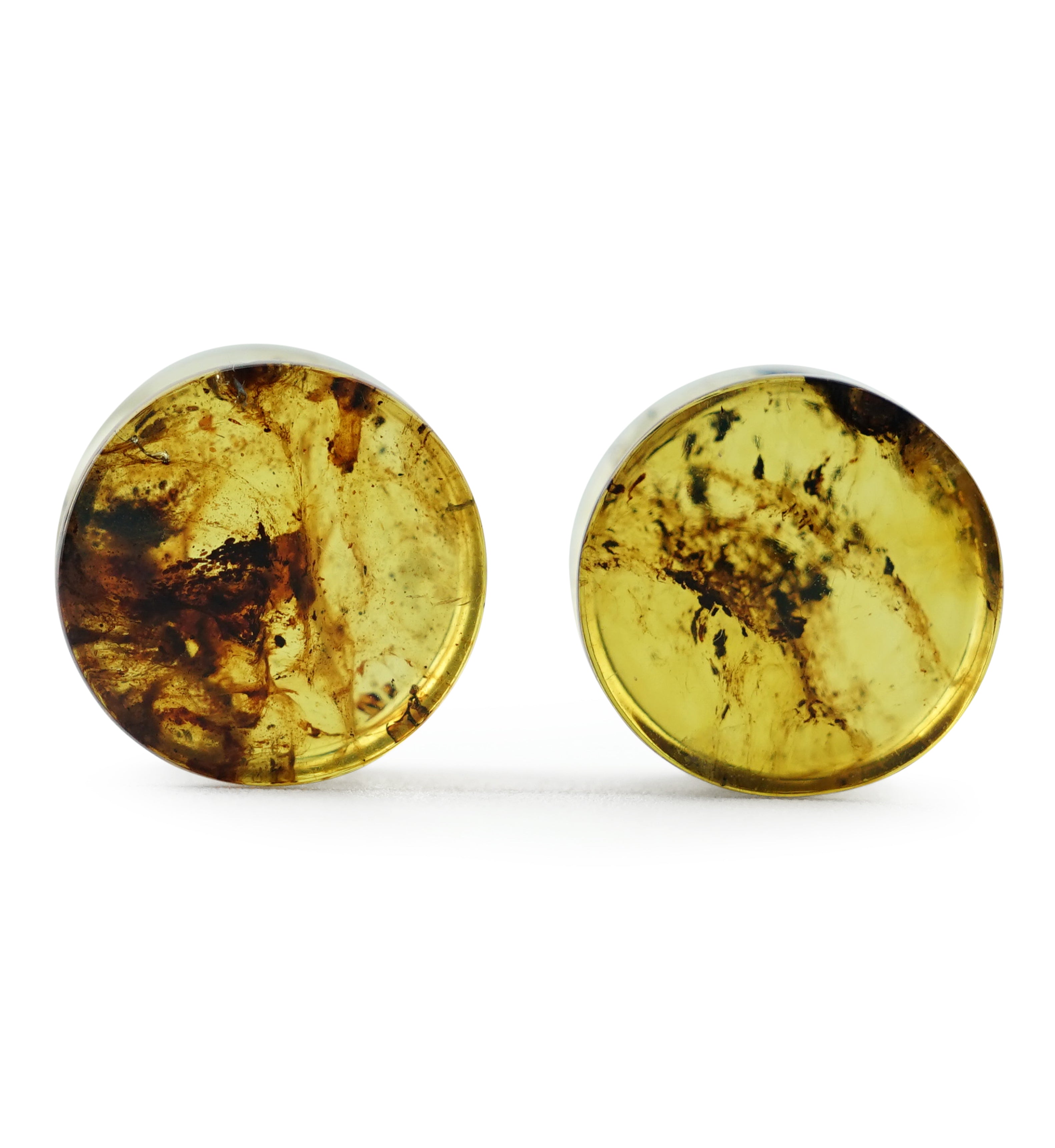 Chiapas Amber Plugs 00G (10mm) - Version 9