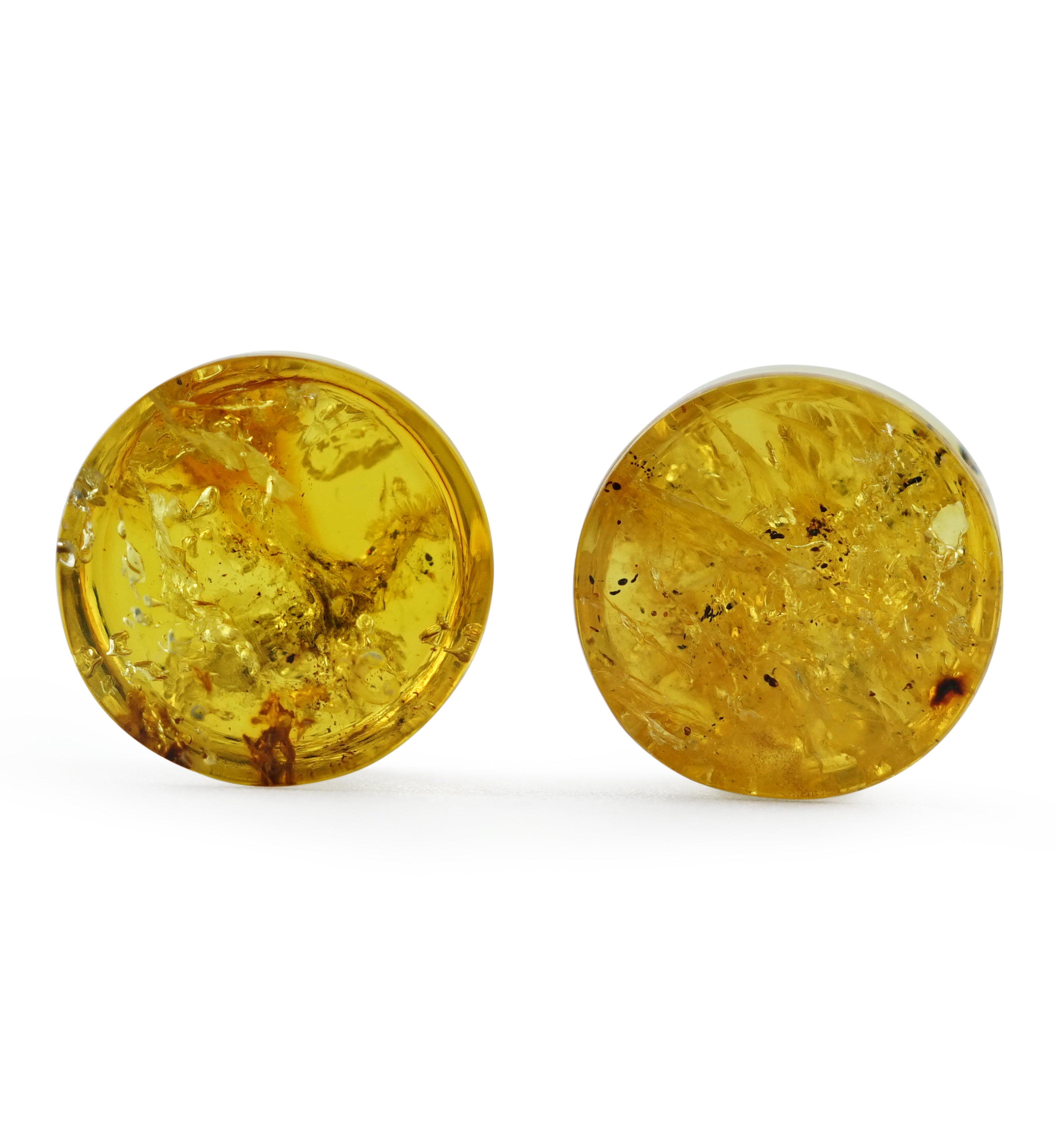 Chiapas Amber Plugs 00G (10mm) - Version 10