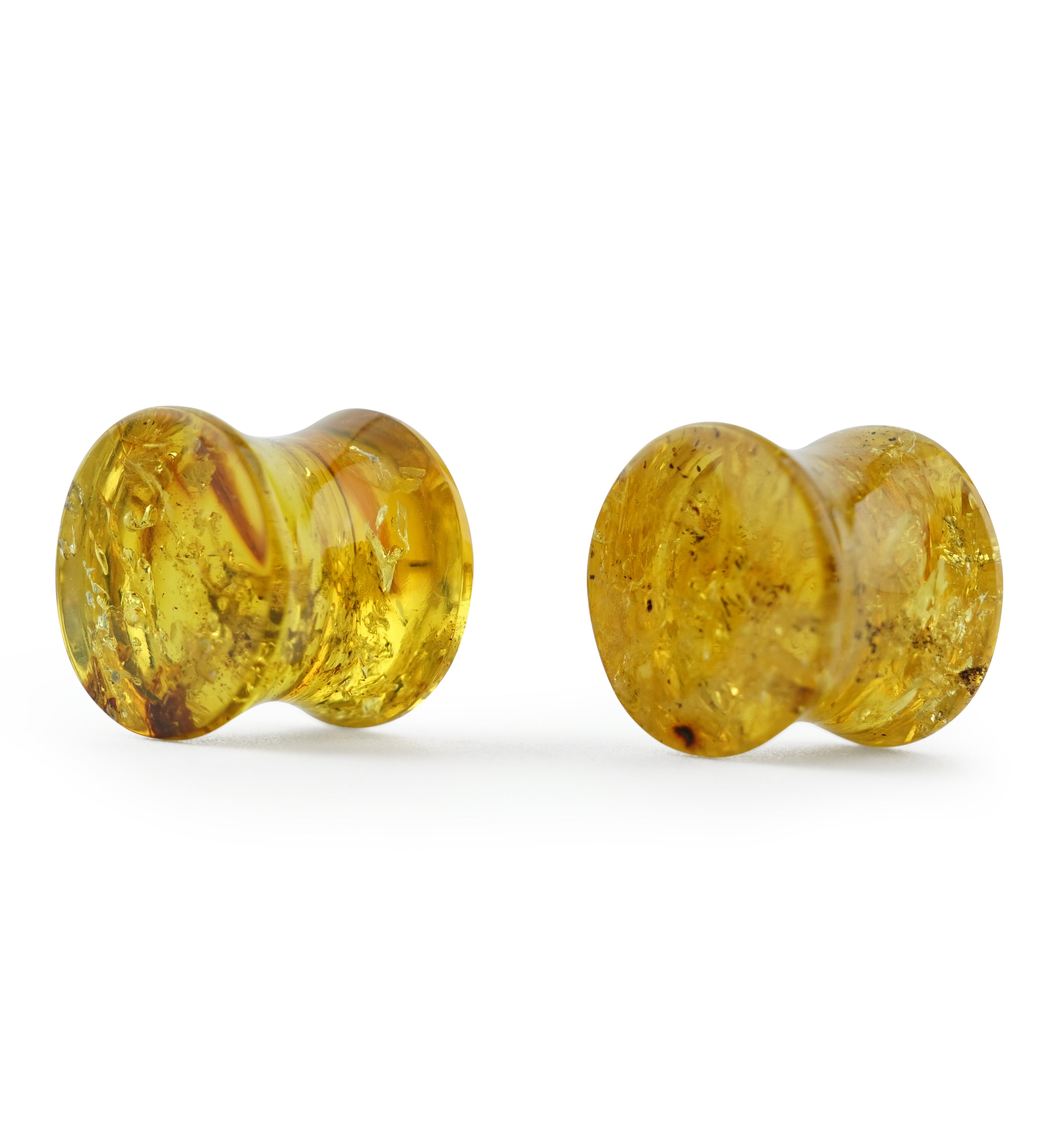Chiapas Amber Plugs 00G (10mm) - Version 10