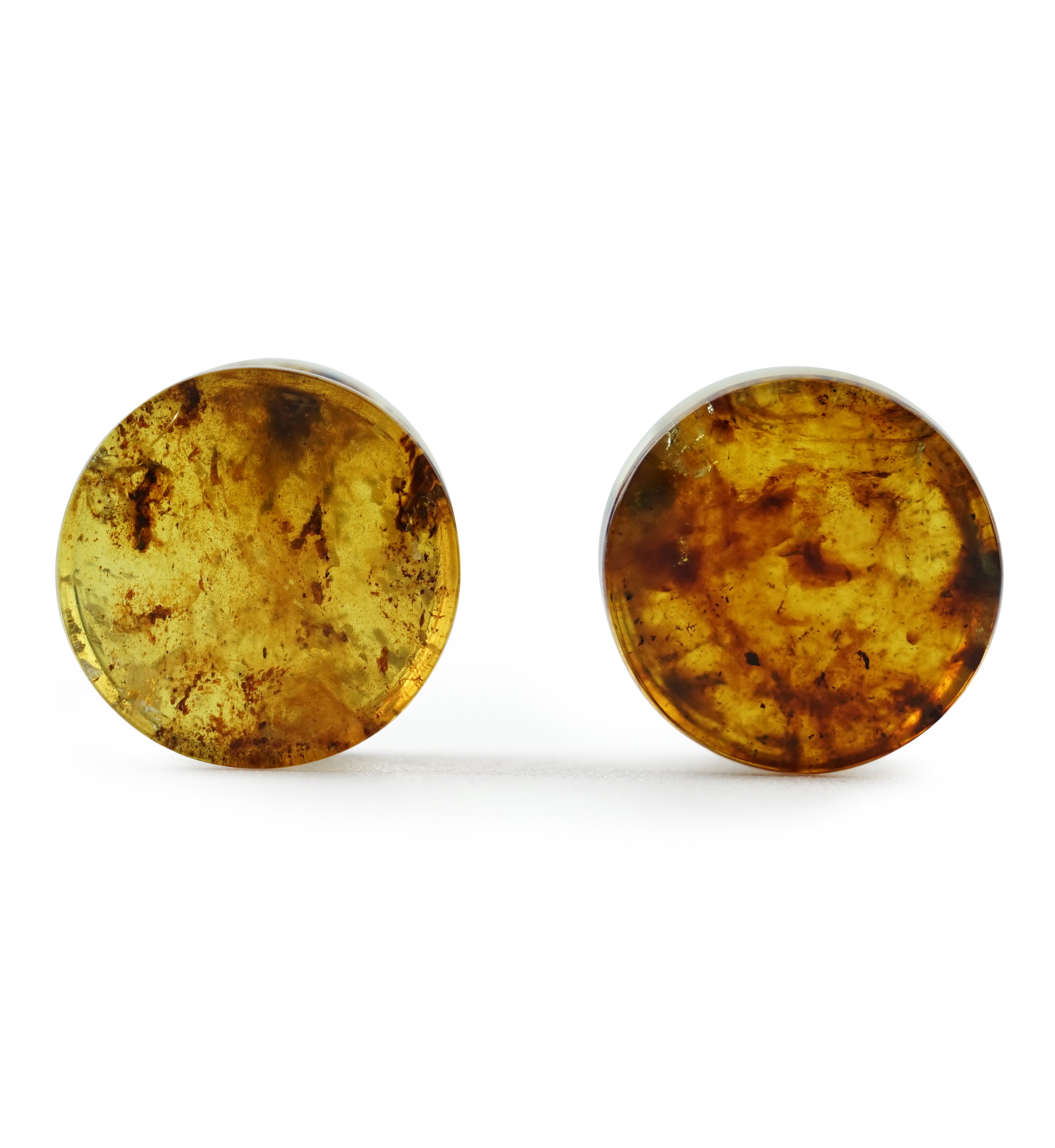 Chiapas Amber Plugs 00G (10mm) - Version 12