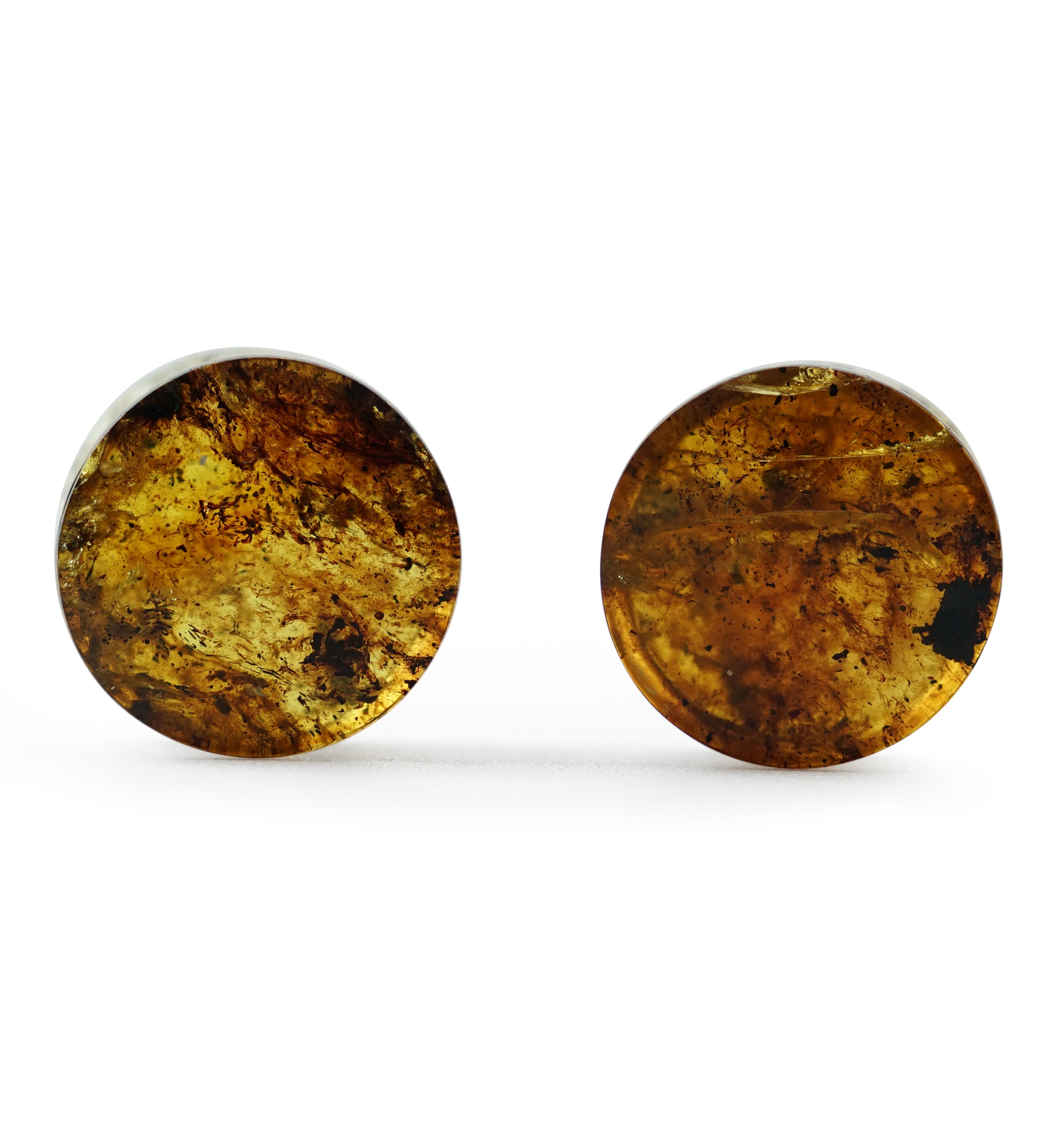 Chiapas Amber Plugs 00G (10mm) - Version 13