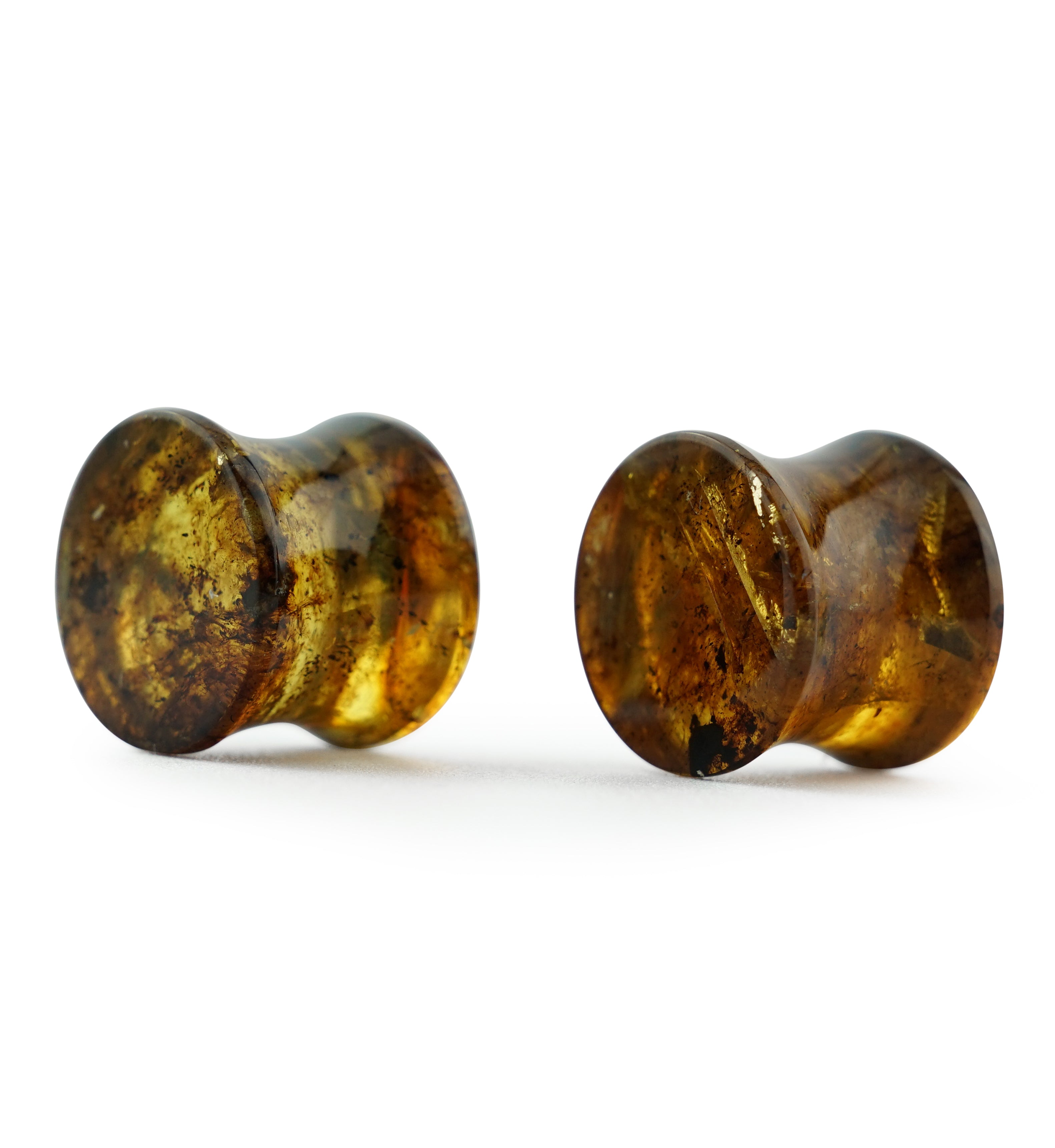 Chiapas Amber Plugs 00G (10mm) - Version 13