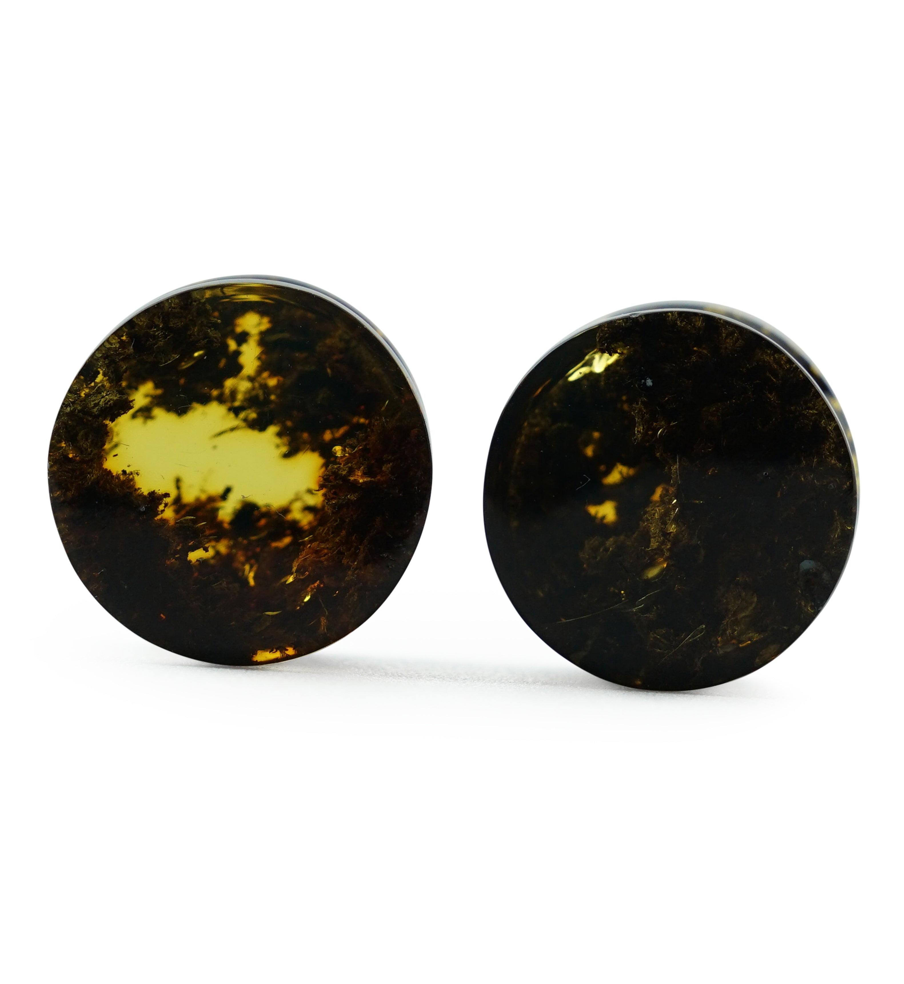 Chiapas Amber Plugs 00G (10mm) - Version 14