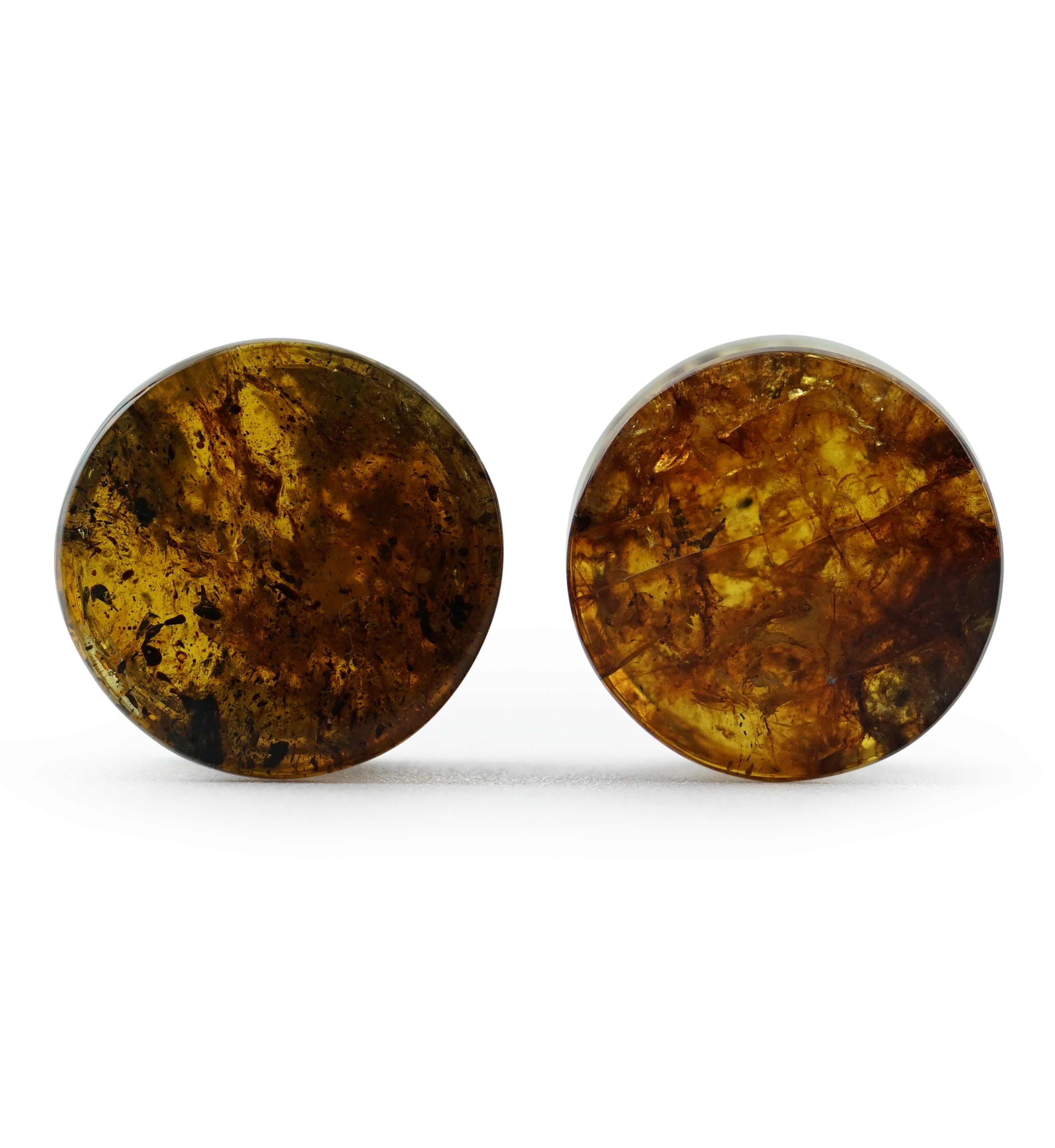 Chiapas Amber Plugs 00G (10mm) - Version 15