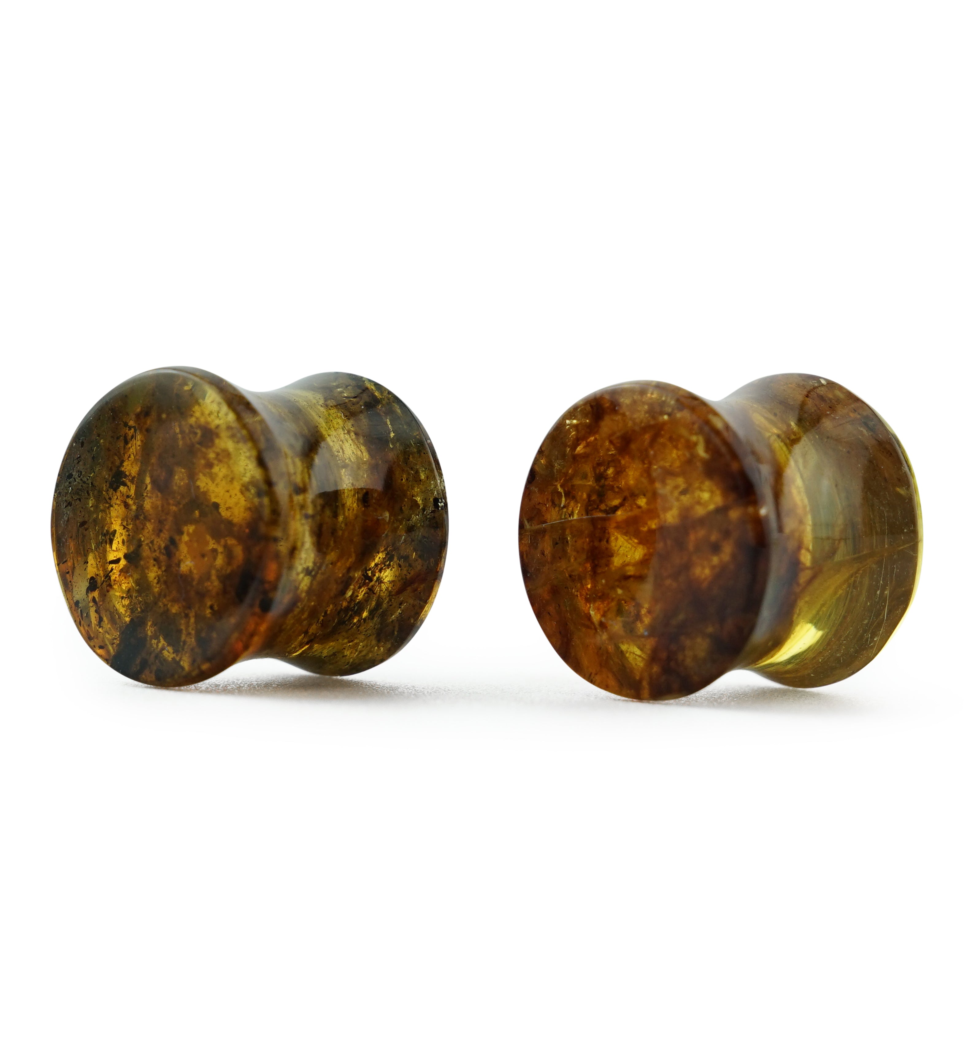 Chiapas Amber Plugs 00G (10mm) - Version 15