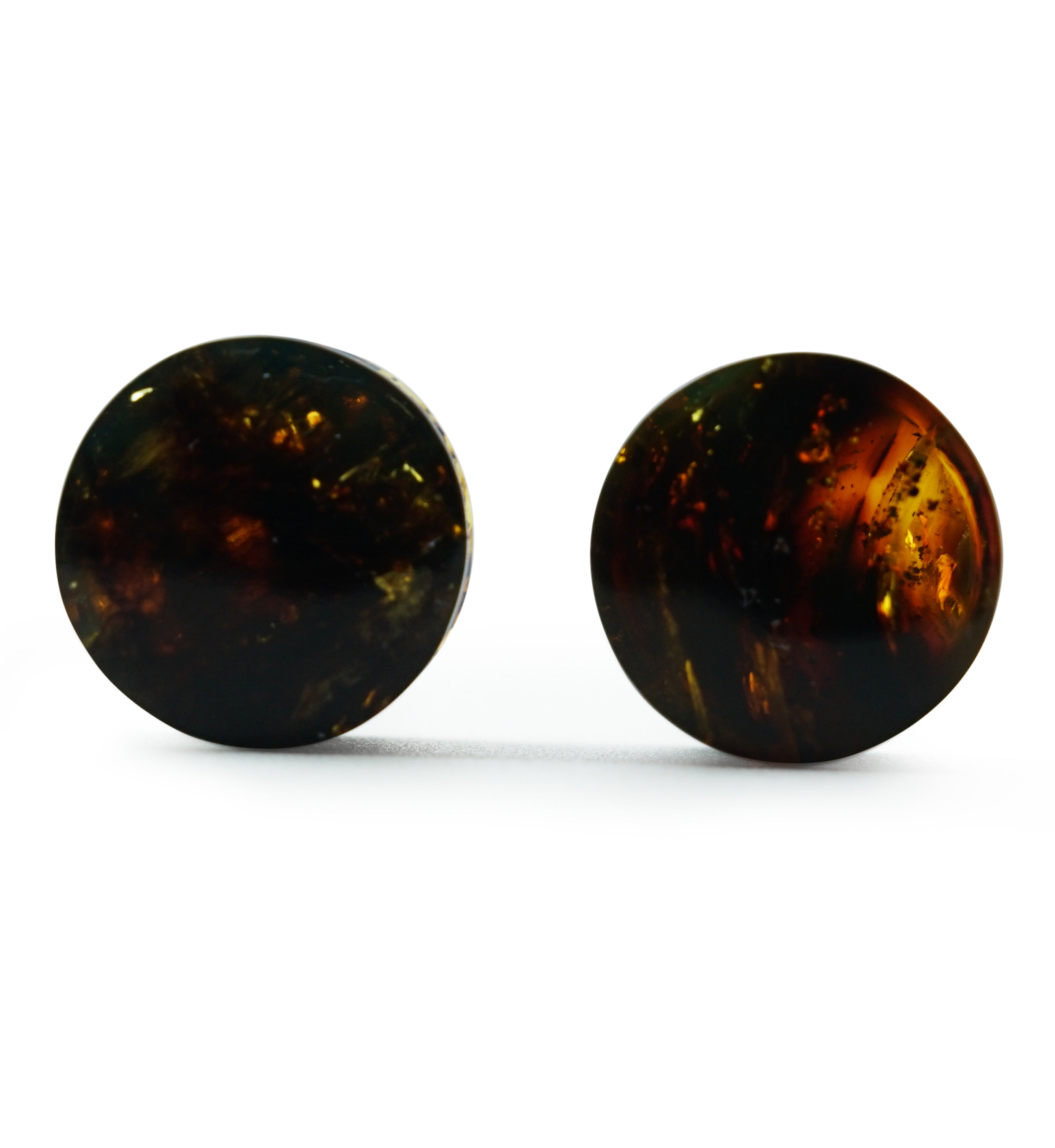Chiapas Amber Plugs 00G (10mm) - Version 18
