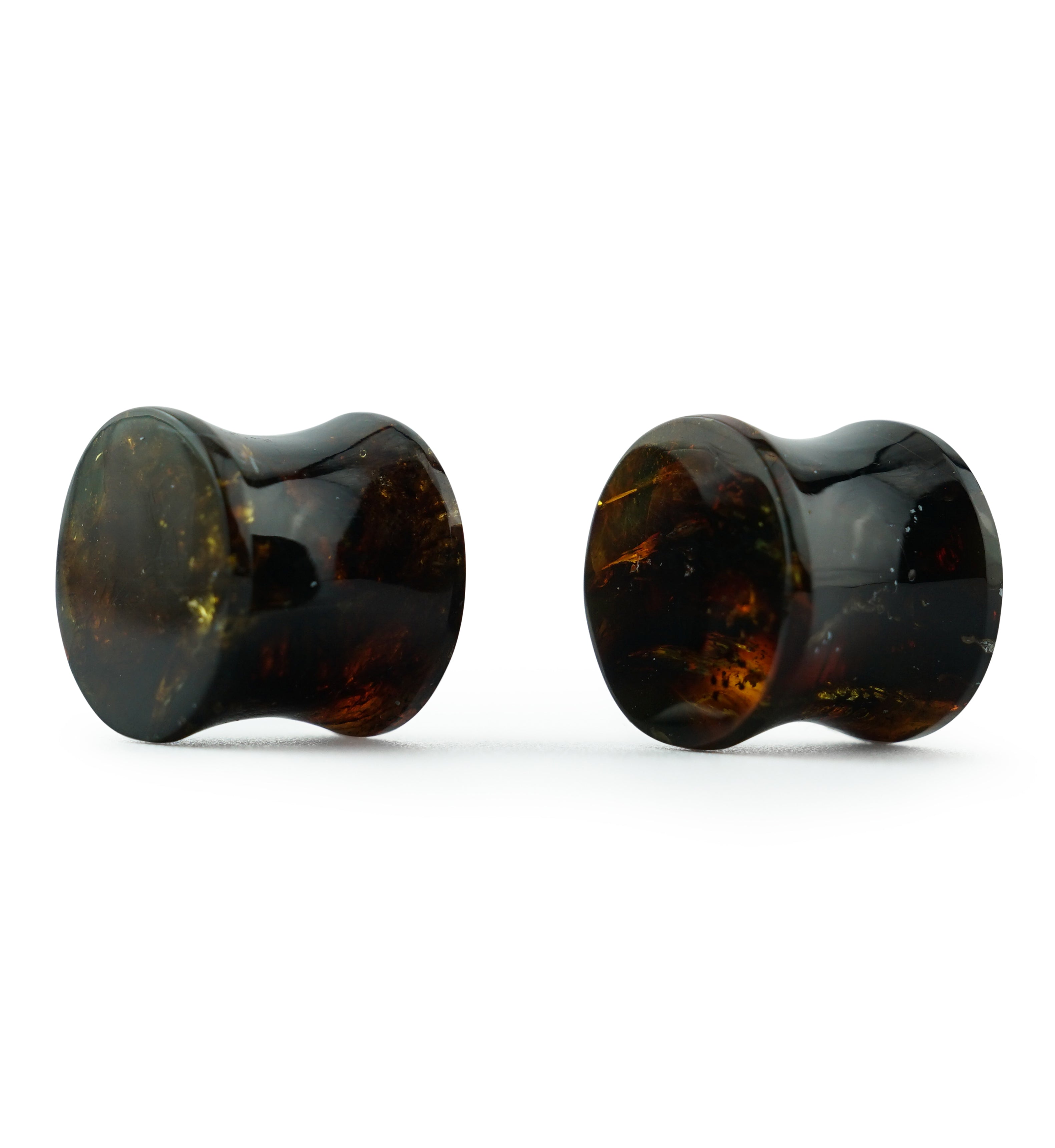 Chiapas Amber Plugs 00G (10mm) - Version 18